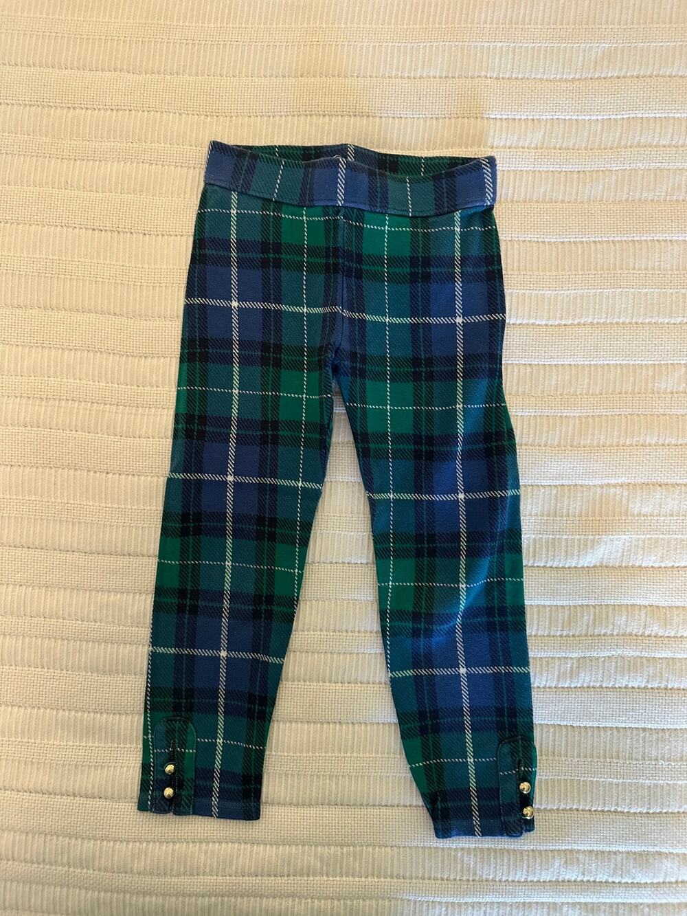 Janie and Jack 5 Plaid Leggings